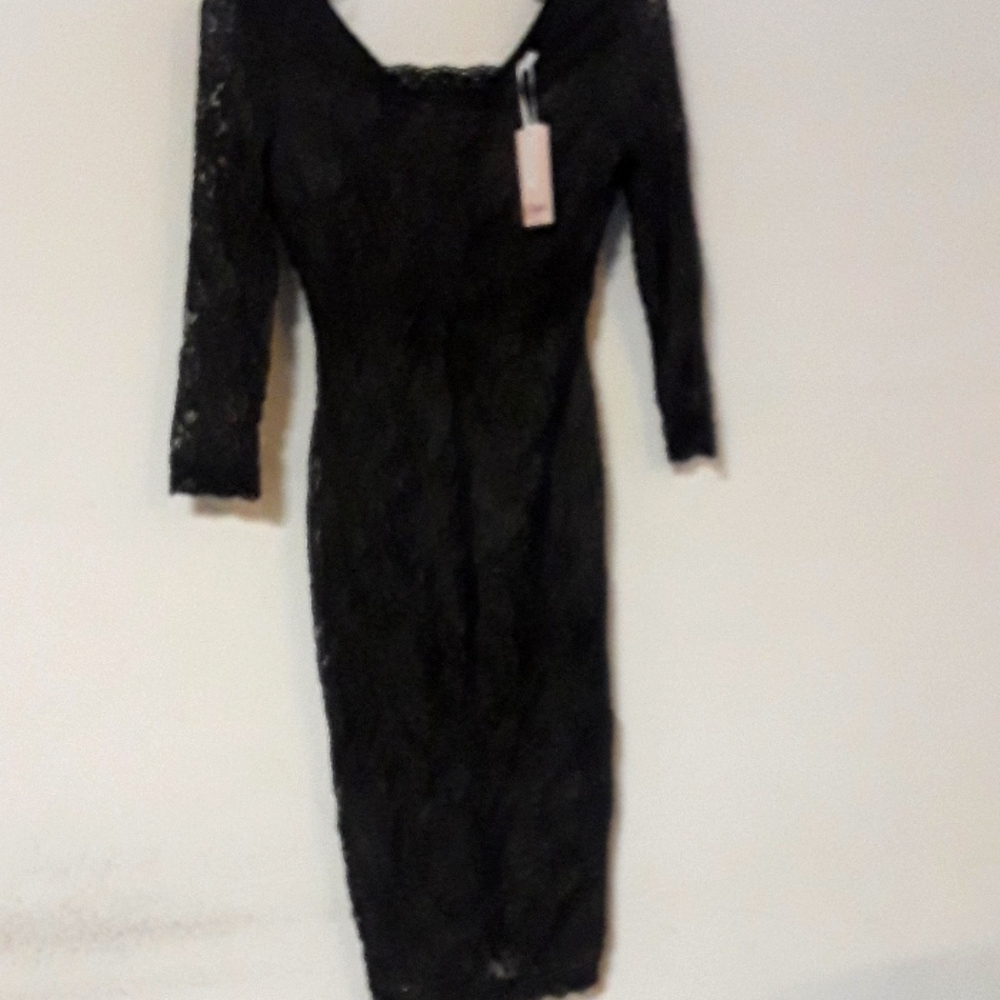 *C2 - NEW CANDIE'S BLACK SPARKLY DRESSY SZ. XS DRESS